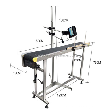 handheld inkject expiry date printing machine  print 1-6 line and Large capacity information storage.